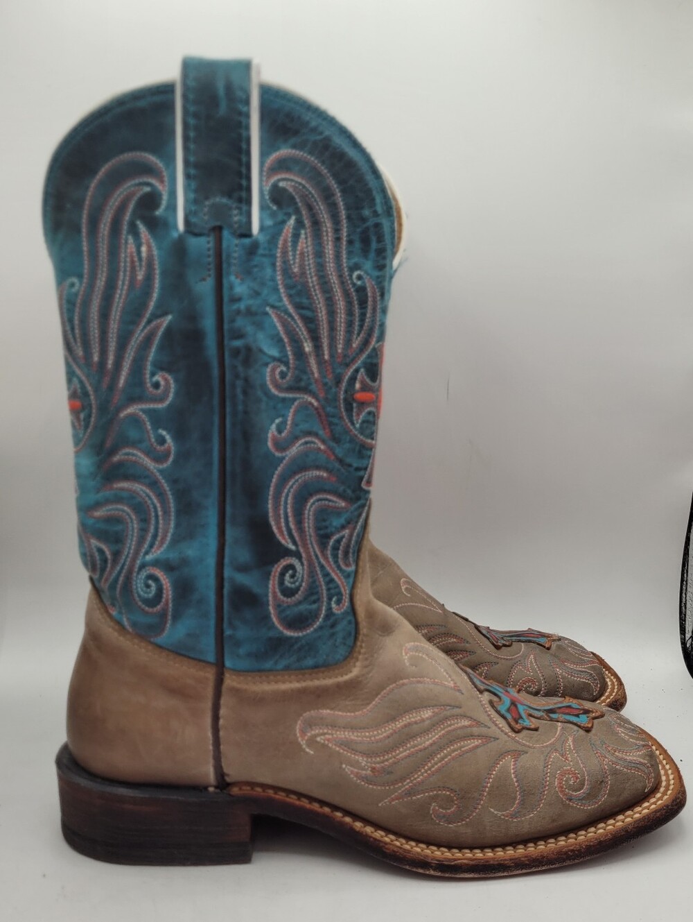 Tony Lama San Saba Collection "Cross" boots Size 6.5 B - Picture 15 of 16